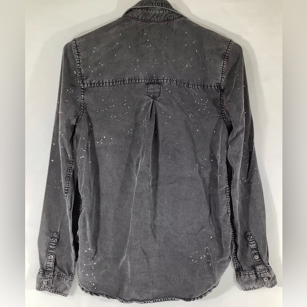American Eagle Boyfriend Fit Paint
Splatter Button Down-EUC Sz XS-Oversized - Picture 6 of 7